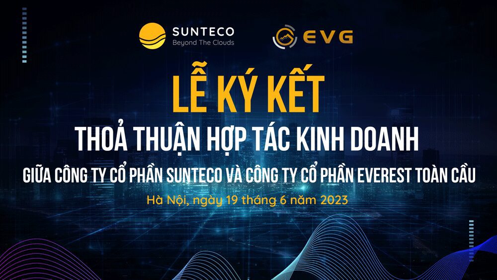 SUNTECO “bắt tay” EVG tăng tốc chuyển đổi số cho doanh nghiệp Việt Nam