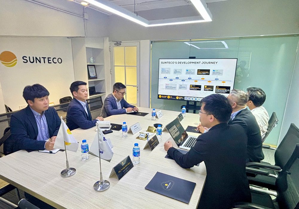 SUNTECO ĐÓN TIẾP Chủ tịch Samsung DSSEA