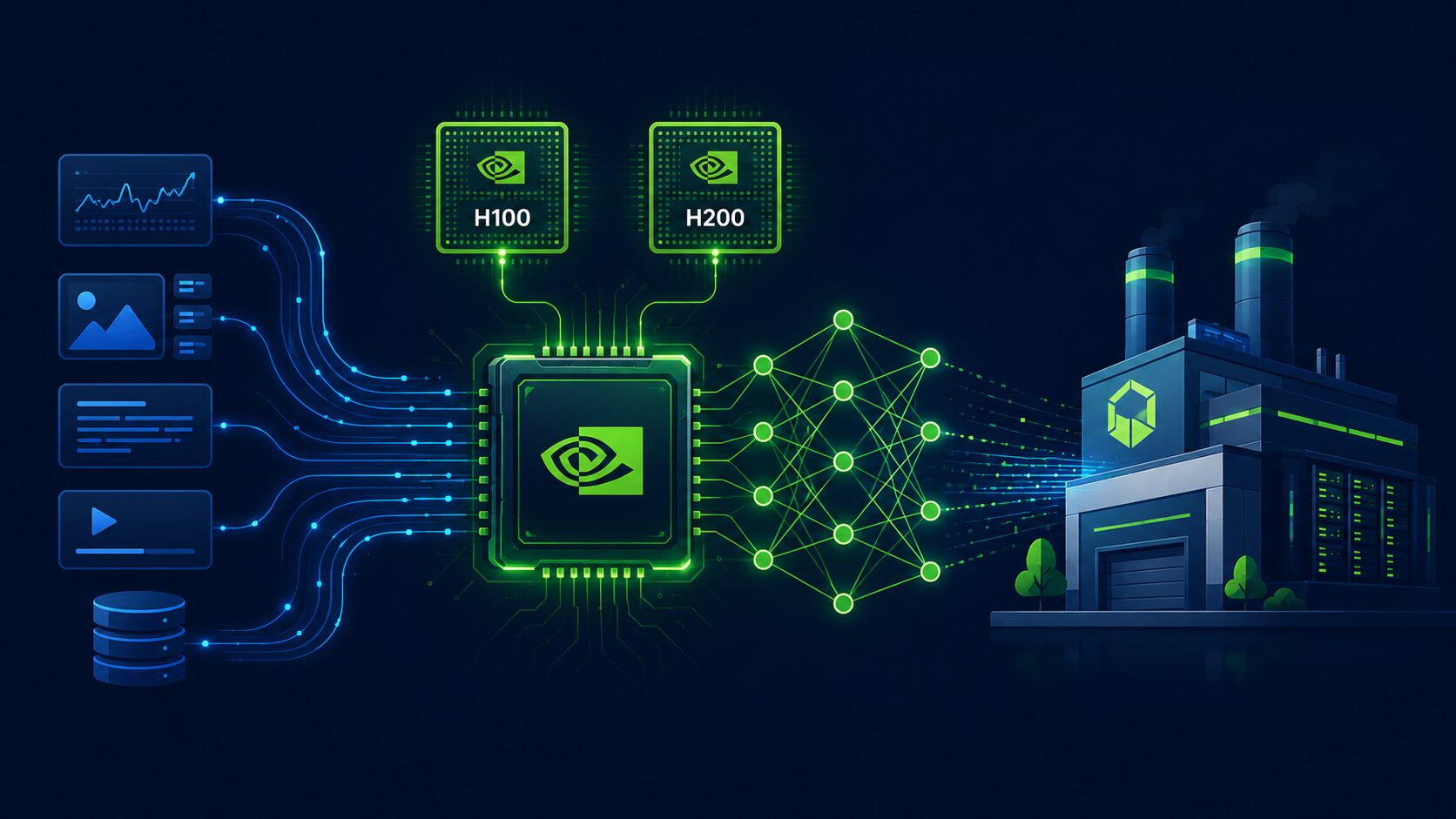 FPT AI Factory — nền tảng tính toán AI với GPU NVIDIA H100 và H200 của FPT Cloud