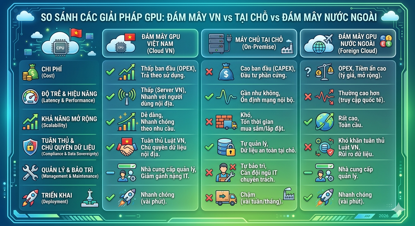 So sanh cloud gpu