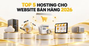 Top 5 giải pháp hosting cho website thương mại điện tử tại Việt Nam 2026