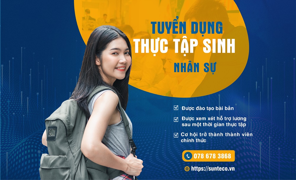 tuyển dụng thực tập sinh nhân sự